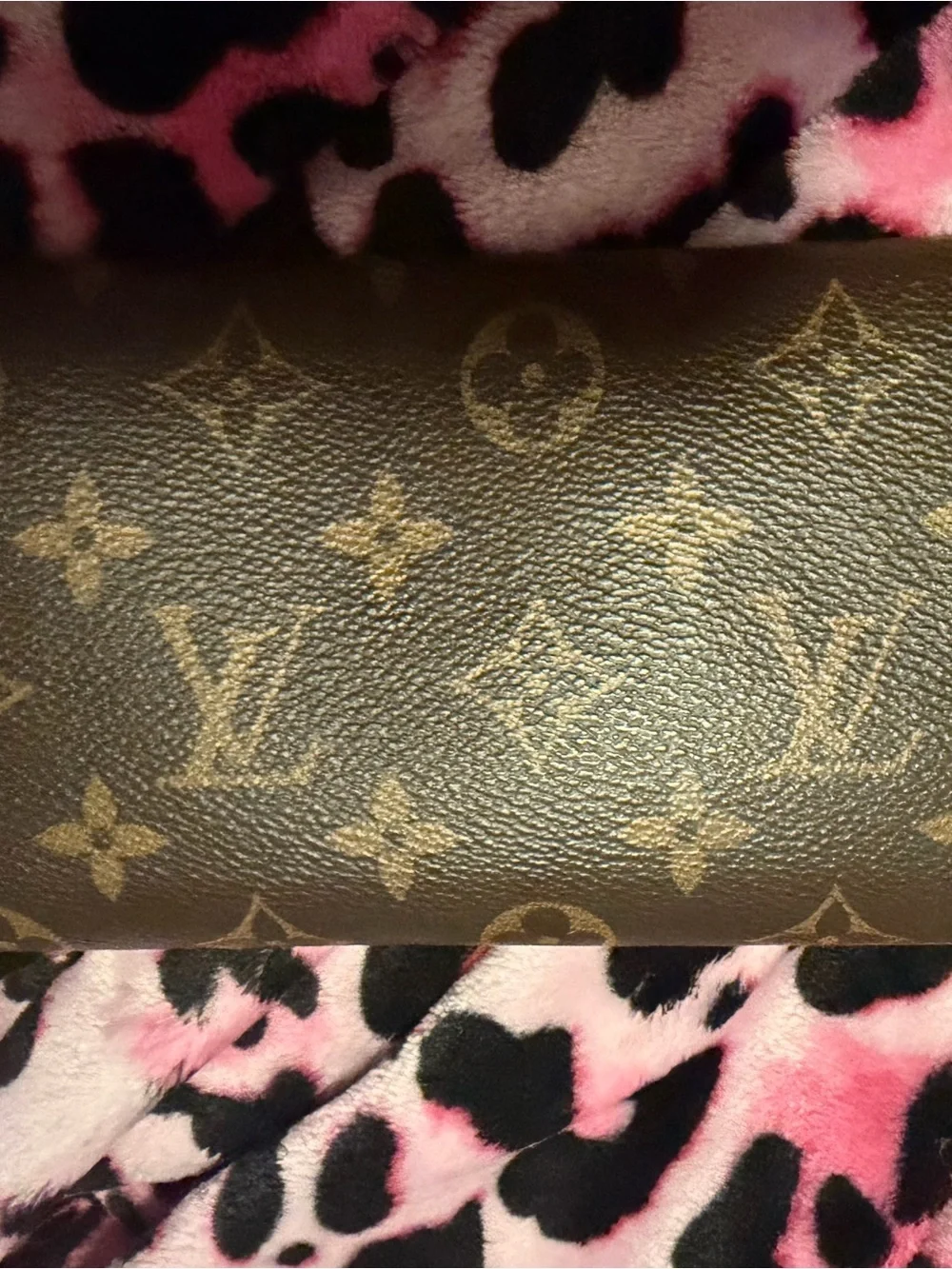 Louis Vuitton Monogram Canvas Brown and Tan Wallet